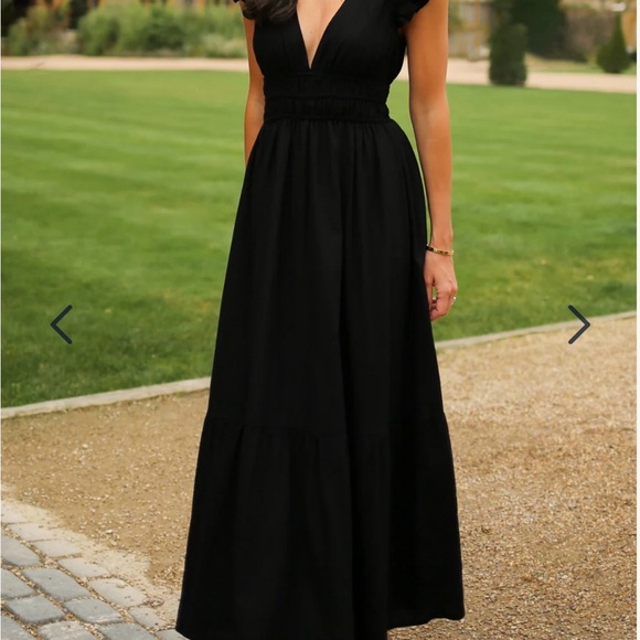 Everyone Loves the Weekend WEST VILLAGE DRESS black Sz XS - Picture 2 of 11